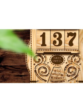 Σετ των 2 Intra απο ξύλο plywood  Χρώμα wenge 3mm-4mm πάχος - Μέρες μέχρι τις διακοπές Δίασταση 15x15 cm INTRAFABR-69219683