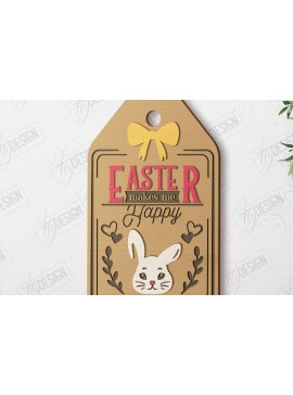 Σετ των 2 Intra απο ξύλο plywood  Χρώμα wenge 3mm-4mm πάχος - Διακοσμητική πασχαλινή σανίδα | Σανίδα κοπής Δίασταση 15x15 cm INTRAFABR-120106807