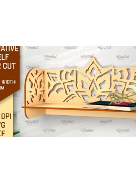 Intra απο ξύλο plywood  Χρώμα wenge 3mm-4mm πάχος - Διακοσμητικό ράφι τοίχου λουλουδιών Δίασταση 30x20 cm INTRAFABR-125103477