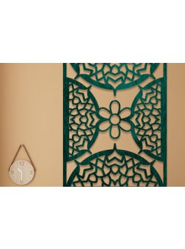 Σετ των 2 Intra απο ξύλο plywood  Χρώμα wenge 3mm-4mm πάχος - Διακοσμητικό πάνελ κοπής με λέιζερ Δίασταση 20x20 cm INTRAFABR-94068982