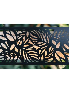 Σετ των 2 Intra απο ξύλο plywood  Χρώμα wenge 3mm-4mm πάχος - Διακοσμητικό πρότυπο πάνελ κοπής λέιζερ Δίασταση 20x20 cm INTRAFABR-97564628