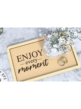 Σετ των 2 Intra απο ξύλο plywood  Χρώμα wenge 3mm-4mm πάχος - Διακοσμητικό Δίσκο Γάμου με λέιζερ Δίασταση 20x20 cm INTRAFABR-114204974