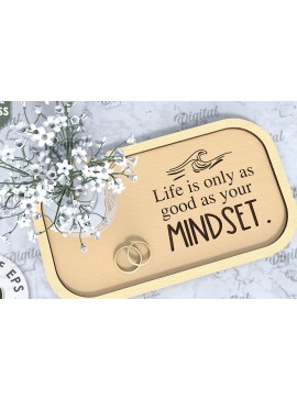 Σετ των 2 Intra απο ξύλο plywood  Χρώμα wenge 3mm-4mm πάχος - Διακοσμητικό Δίσκο Γάμου με λέιζερ Δίασταση 20x20 cm INTRAFABR-114205000