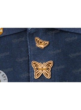 Intra απο ξύλο plywood  Χρώμα wenge 3mm-4mm πάχος - Διακοσμητικά Ξύλινα Κουμπιά Κοπή Laser Δίασταση 30x20 cm INTRAFABR-114205223