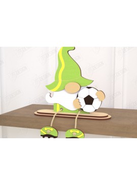 Σετ των 2 Intra απο ξύλο plywood  Χρώμα wenge 3mm-4mm πάχος - Διακοσμητικό Ξύλινο Gnome |Καθιστό Ειδώλιο Δίασταση 20x20 cm INTRAFABR-119062945