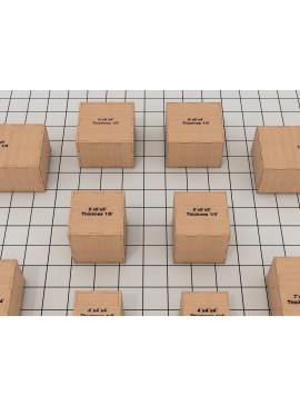 Intra απο ξύλο plywood  Χρώμα wenge 3mm-4mm πάχος - Διαφορετικά μεγέθη Closed Box Δίασταση 30x20 cm INTRAFABR-87061567