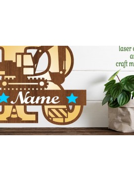 Intra απο ξύλο plywood  Χρώμα wenge 3mm-4mm πάχος - Digger Capital Monogram Letter R Δίασταση 30x20 cm INTRAFABR-79072049