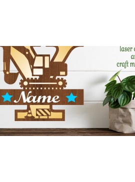 Intra απο ξύλο plywood  Χρώμα wenge 3mm-4mm πάχος - Digger Capital Monogram Letter Y Δίασταση 30x20 cm INTRAFABR-79137664