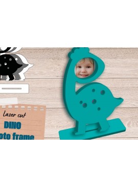 Intra απο ξύλο plywood  Χρώμα wenge 3mm-4mm πάχος - Κορνίζα Dinosaur για , Dino Δίασταση 20x25 cm INTRAFABR-99139074