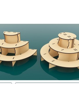 Intra απο ξύλο plywood  Χρώμα wenge 3mm-4mm πάχος - Εμφάνιση αρχείων κοπής με λέιζερ βάσης Δίασταση 350x175 cm INTRAFABR-123525028