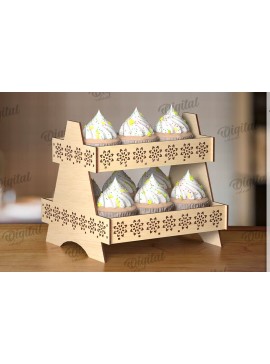 Intra απο ξύλο plywood  Χρώμα wenge 3mm-4mm πάχος - βάσης οθόνης. Ξύλινο σταντ Δίασταση 30x20 cm INTRAFABR-102528038