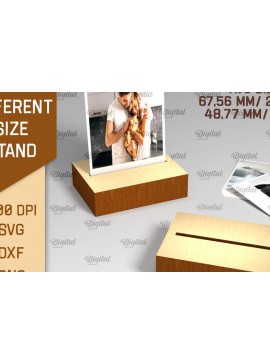 Intra απο ξύλο plywood  Χρώμα wenge 3mm-4mm πάχος - Εμφάνιση Stand LaserCut. Ξύλινη βάση Δίασταση 30x20 cm INTRAFABR-102063473