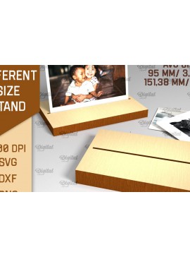 Intra απο ξύλο plywood  Χρώμα wenge 3mm-4mm πάχος - Εμφάνιση Stand LaserCut. Ξύλινη βάση Δίασταση 30x20 cm INTRAFABR-102063041