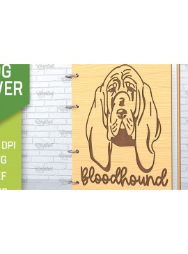 Intra απο ξύλο plywood  Χρώμα wenge 3mm-4mm πάχος - κάλυμμα σκύλου. Bloodhound Δίασταση 30x20 cm INTRAFABR-33771626