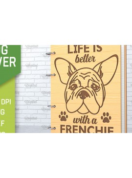 Intra απο ξύλο plywood  Χρώμα wenge 3mm-4mm πάχος - κάλυμμα σκύλου. Γαλλικό μπουλντόγκ Δίασταση 30x20 cm INTRAFABR-119409731