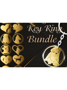 Σετ των 3 Intra απο ξύλο plywood  Χρώμα wenge 3mm-4mm πάχος - προτύπου δέσμης μπρελόκ για σκύλους Δίασταση 3x3 cm INTRAFABR-66972851