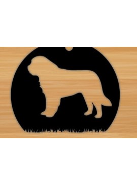 Intra απο ξύλο plywood  Χρώμα wenge 3mm-4mm πάχος - ός τοίχος με λίμα κοπής με λέιζερ σκύλου Δίασταση 40x50 cm INTRAFABR-100860797