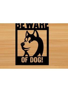 Intra απο ξύλο plywood  Χρώμα wenge 3mm-4mm πάχος - κοπής με λέιζερ τέχνης ς διακόσμησης τοίχου Dog Δίασταση 40x50 cm INTRAFABR-89541470