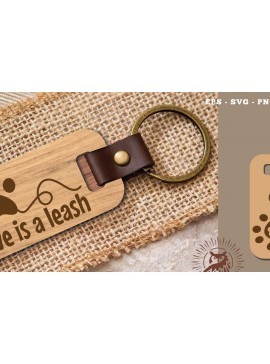 Σετ των 2 Intra απο ξύλο plywood  Χρώμα wenge 3mm-4mm πάχος - Dog Quotes Μπρελόκ με λέιζερ 10 Δίασταση 4x4 cm INTRAFABR-72377316