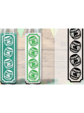 Σετ των 2 Intra απο ξύλο plywood  Χρώμα wenge 3mm-4mm πάχος - Περιτύλιγμα κεριού δέντρου Dollar Δίασταση 20x20 cm INTRAFABR-52533965