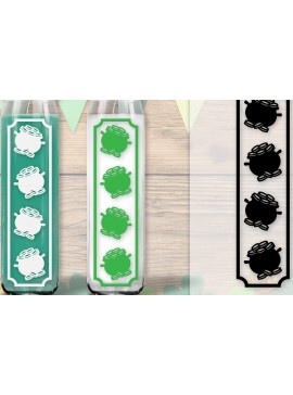 Σετ των 2 Intra απο ξύλο plywood  Χρώμα wenge 3mm-4mm πάχος - Περιτύλιγμα κεριού δέντρου Dollar Δίασταση 20x20 cm INTRAFABR-95753477