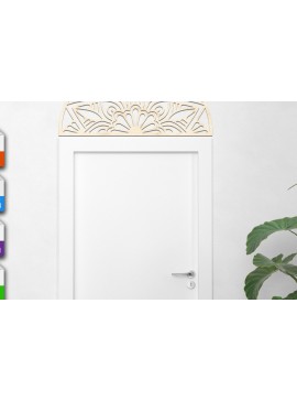 Intra απο ξύλο plywood  Χρώμα wenge 3mm-4mm πάχος - Πόρτα Mandala V2 Δίασταση 30x30 cm INTRAFABR-34540475