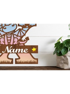 Intra απο ξύλο plywood  Χρώμα wenge 3mm-4mm πάχος - Δράκος κεφαλαίο μονόγραμμα Letter X Cut Δίασταση 30x20 cm INTRAFABR-108175251