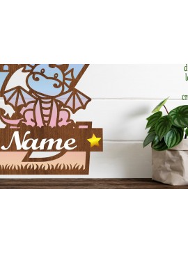Intra απο ξύλο plywood  Χρώμα wenge 3mm-4mm πάχος - Δράκος κεφαλαίο μονόγραμμα Letter Z Cut Δίασταση 30x20 cm INTRAFABR-108123135