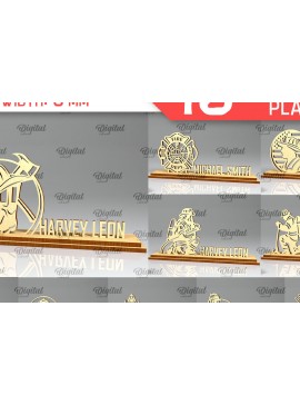 Intra απο ξύλο plywood  Χρώμα wenge 3mm-4mm πάχος - Πακέτα ονομάτων γραφείου πυροσβεστών Δίασταση 30x20 cm INTRAFABR-102677052