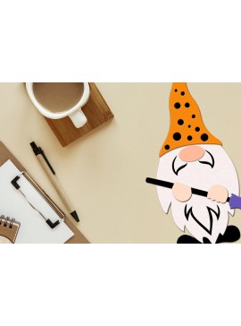 Σετ των 2 Intra απο ξύλο plywood  Χρώμα wenge 3mm-4mm πάχος - Διακοσμητικό στοιχειό αποκριών με σκούπα Δίασταση 4x11 cm INTRAFABR-30087846