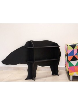 Intra απο ξύλο plywood 3mm-4mm πάχος – Ντουλάπι αποθήκευσης ραφιών Bear 35x40 cm INTRAVECTRY-MY542468