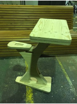 Intra απο ξύλο plywood 3mm-4mm πάχος – ξύλο όρθιας καρέκλας και τραπεζιού κύκνου 10x10 cm INTRAVECTRY-MY543846