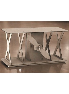Intra απο ξύλο plywood 3mm-4mm πάχος – Ξύλινο τραπέζι σε σχήμα αεροπλάνου 12x15 cm INTRAVECTRY-MY543844