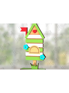 Intra απο ξύλο plywood 3mm-4mm πάχος – Summer Sign| Στοιχεία του καλοκαιριού Δίασταση  40x30 cm INTRAFABR-123031740