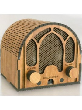 Intra απο ξύλο plywood 3mm-4mm πάχος – Music Box Ξύλινο παζλ 15x15 cm INTRAVECTRY-MY551970