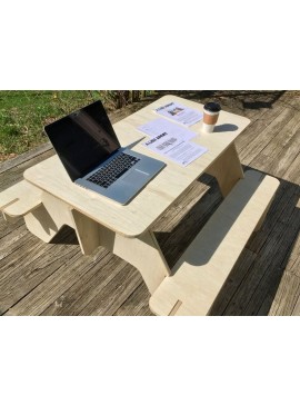 Intra απο ξύλο plywood 3mm-4mm πάχος – ξύλο Ξύλινου Τραπεζιού Πικ-νικ εξωτερικού χώρου 10x10 cm INTRAVECTRY-MY560224