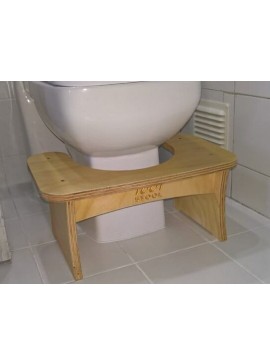 Σετ των 2 Intra απο ξύλο plywood 3mm-4mm πάχος – Ξύλινη λίμα σκαμπό τουαλέτας μπάνιου 40x40 cm INTRAVECTRY-MY554765