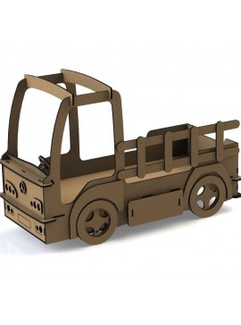 Intra απο ξύλο plywood 3mm-4mm πάχος – Ξύλινη λίμα παιδικού κρεβατιού φορτηγού 50x60 cm INTRAVECTRY-MY560669