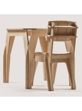 Intra απο ξύλο plywood 3mm-4mm πάχος – ξύλο σχεδίου τραπεζιού και καρέκλας μπαρ 35x40 cm INTRAVECTRY-MY560246