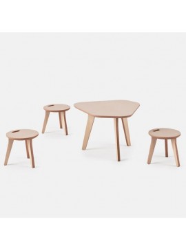 Intra απο ξύλο plywood 3mm-4mm πάχος – ξύλο προτύπου σετ τραπεζιού καφέ 12x15 cm INTRAVECTRY-MY560247