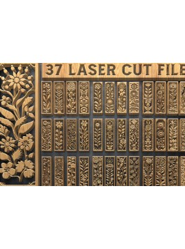 Intra απο ξύλο plywood 3mm-4mm πάχος Botanical Floral Panels Δίασταση 3200x7200 cm INTRAFABR-124675006