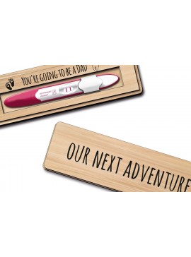 Σετ των 2 Intra απο ξύλο plywood 3mm-4mm πάχος – Εγκυμοσύνη Αποκάλυψη στον Σύζυγο Box Test Δίασταση  20x20 cm INTRAFABR-103439692