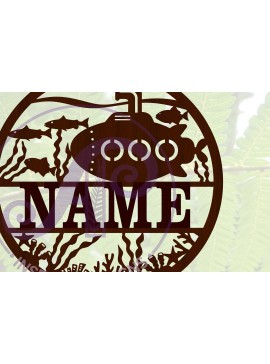 Intra απο ξύλο plywood 3mm-4mm πάχος – SVG Name Sign Δίασταση  40x30 cm INTRAFABR-67421943