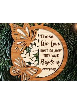 Σετ των 2 Intra απο ξύλο plywood 3mm-4mm πάχος – Thore We Love Ornament Δίασταση  20x20 cm INTRAFABR-123640985