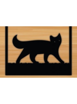 Intra απο ξύλο plywood 3mm-4mm πάχος – Τοίχο Cat File Decor Wall Art Δίασταση  40x30 cm INTRAFABR-69337329