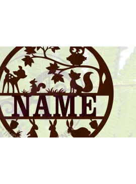 Intra απο ξύλο plywood 3mm-4mm πάχος – Αρχείο περικοπής Name Sign Δίασταση  40x30 cm INTRAFABR-67501492