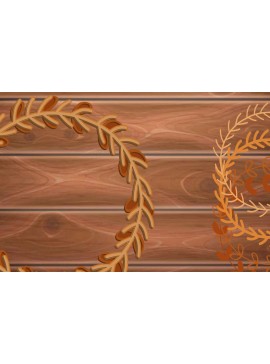 Σετ των 2 Intra απο ξύλο plywood 3mm-4mm πάχος – ΣΤΕΦΑΝΙ ΧΡΙΣΤΟΥΓΕΝΝΙΑΤΙΚΟ Πολυστρωματικό κομμένο αρχείο Δίασταση  20x20 cm INTRAFABR-15679425