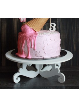 Intra απο ξύλο plywood 3mm-4mm πάχος - Διακόσμηση σταντ για τούρτες γάμου Δίασταση 30x30 cm Intraeaxys-e1gkglvo