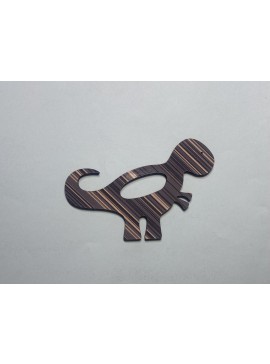 Intra απο ξύλο plywood 3mm-4mm πάχος - T Rex Wood Shape Dinosaur Wood Cutout Δίασταση 30x30 cm Intraeaxys-075y03ko