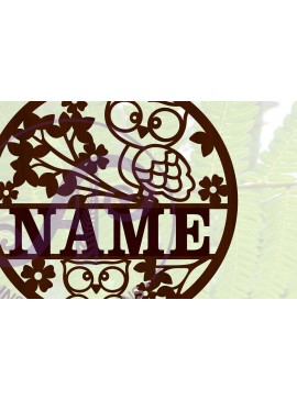 Intra απο ξύλο plywood 3mm-4mm πάχος – Αρχείο αποκοπής Name Sign Δίασταση  40x30 cm INTRAFABR-67410360